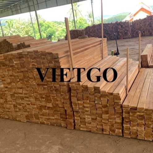 Thương vụ xuất khẩu sản phẩm gỗ teak xẻ đến thị trường Ấn Độ