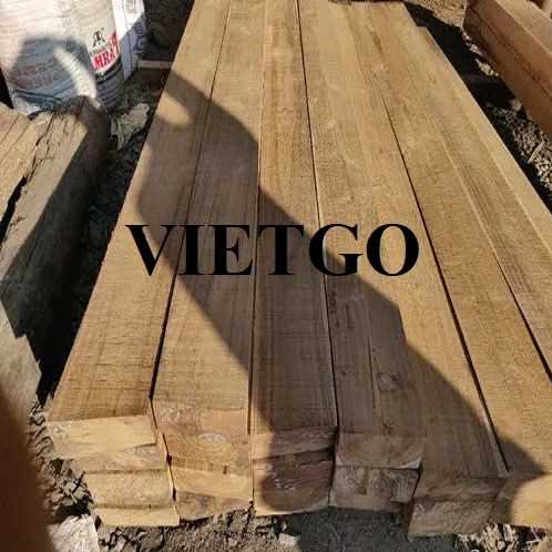 Thương vụ xuất khẩu gỗ teak xẻ sang thị trường Indonesia