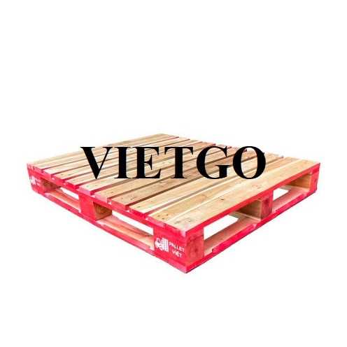 Thương vụ xuất khẩu sản phẩm pallet gỗ đến thị trường Ấn Độ