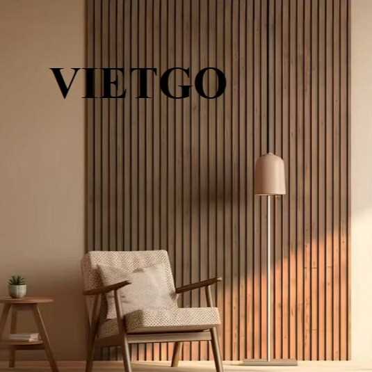 [Cập nhật thông tin đơn] Cơ hội giao thương xuất khẩu tấm ốp tường gỗ và nhựa sang thị trường Mỹ