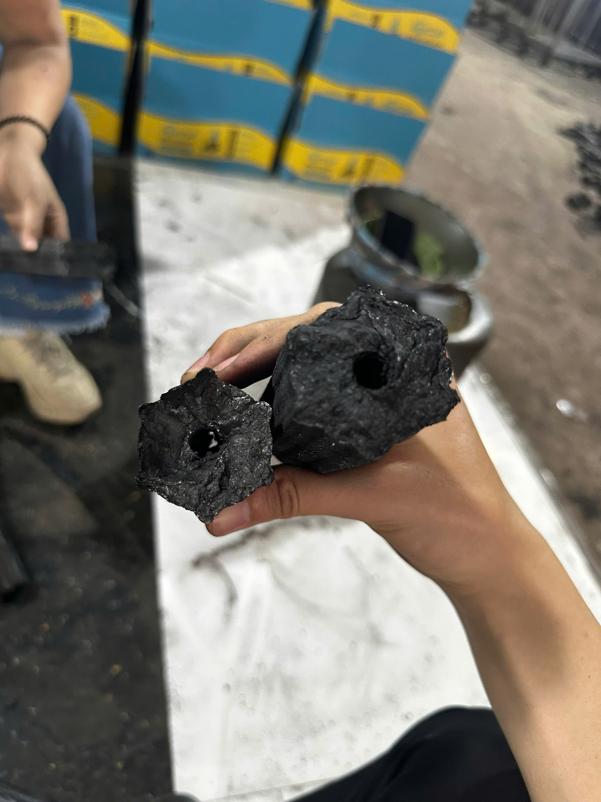 Sawdust Charcoal