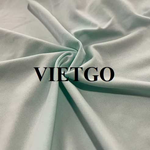 Thương vụ xuất khẩu vải may mặc đến từ vị khách hàng người Hàn Quốc