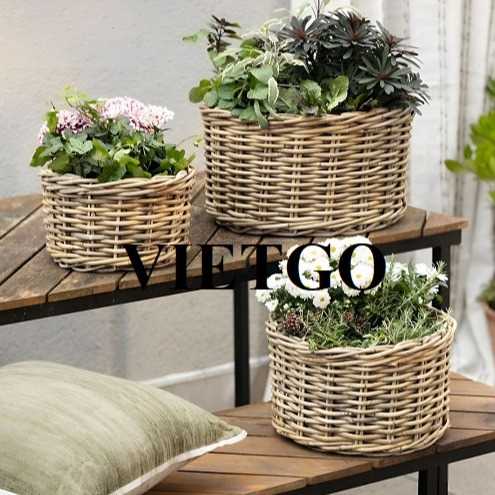Vị doanh nhân người Bỉ đang cần tìm mua sản phẩm giỏ mây tre đan