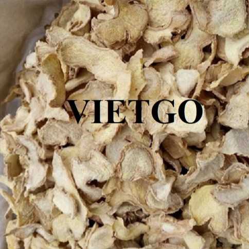 Cơ hội xuất khẩu gừng khô thái lát sang thị trường Ấn Độ