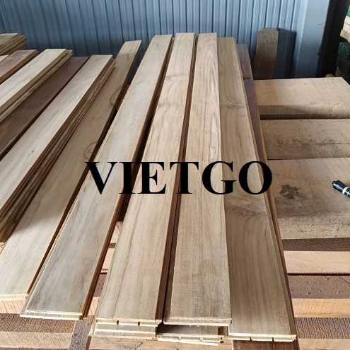 Thương vụ xuất khẩu gỗ teak xẻ sang thị trường Hoa Kỳ 