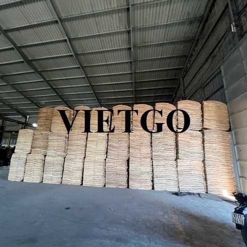 Thương vụ xuất khẩu ván bóc cao su sang thị trường Ấn Độ