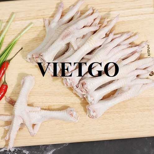 Cơ hội hợp tác xuất khẩu chân gà đến thị trường Trung Quốc