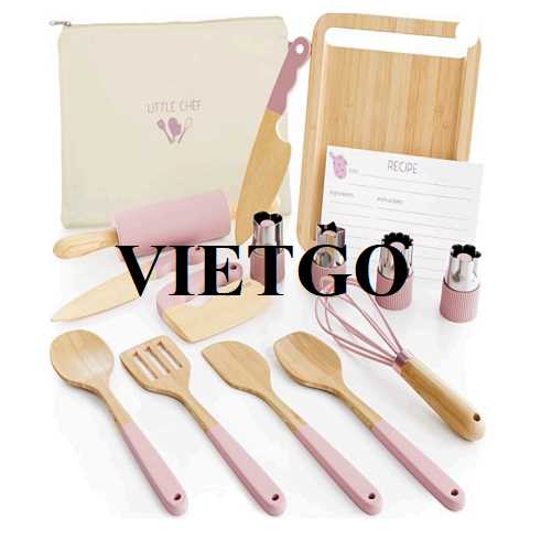 Thương vụ xuất khẩu sản phẩm Bộ dụng cụ nấu ăn cho trẻ em bằng gỗ đến thị trường Mỹ