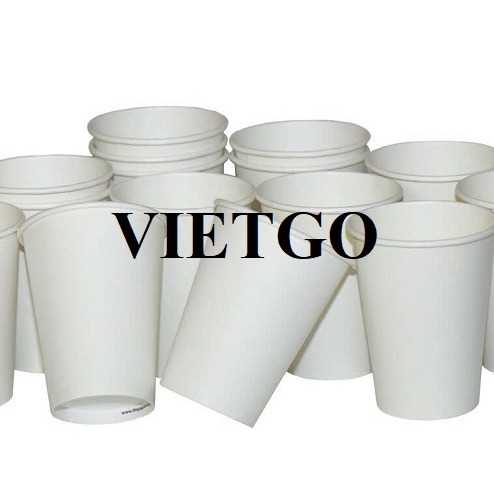 Thương vụ xuất khẩu cốc giấy sang thị trường Mỹ