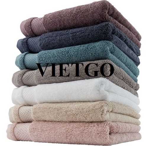 Cơ hội xuất khẩu khăn bông đến thị trường Pháp