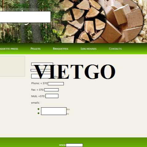 Vị đối tác đến từ Lithuania cần tìm kiếm đại diện thương mại tại Việt Nam