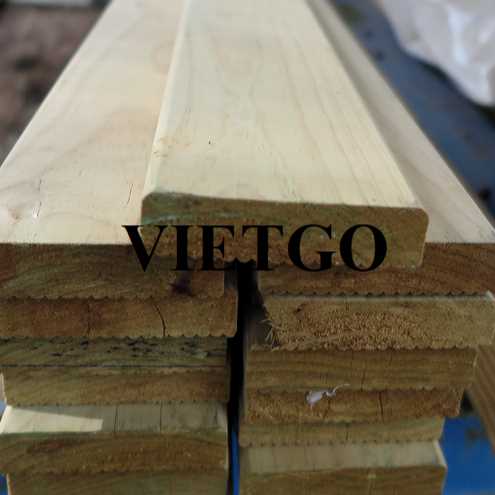 Thương vụ xuất khẩu sản phẩm gỗ thông xẻ đến thị trường Ấn Độ
