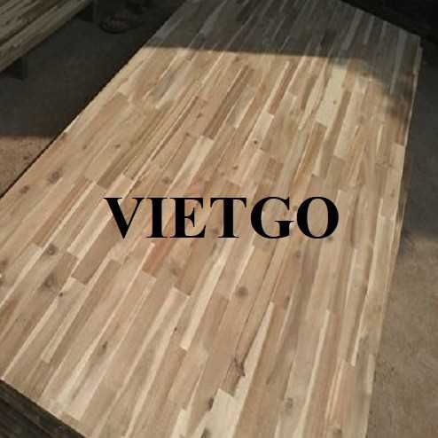 Thương vụ xuất khẩu gỗ ghép thanh sang thị trường Trung Quốc