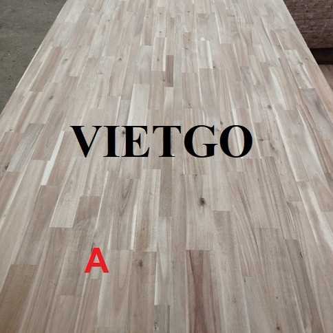 Thương vụ xuất khẩu gỗ ghép thanh sang thị trường Ấn Độ