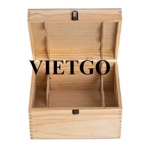 Thương vụ xuất khẩu sản phẩm hộp gỗ đến thị trường Mỹ
