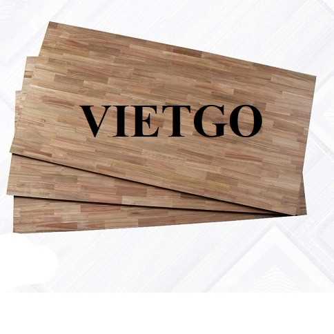 Thương vụ xuất khẩu gỗ ghép thanh sang thị trường Ấn Độ