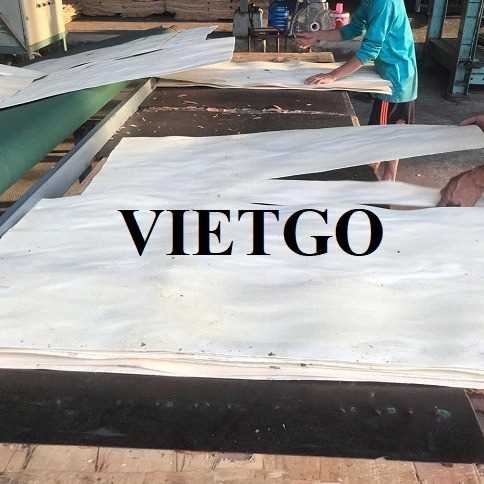Thương vụ xuất khẩu ván bóc cao su sang thị trường Ấn Độ