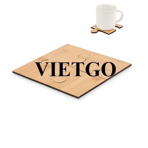 Đơn hàng xuất khẩu miếng lót bằng tre sang thị trường Bỉ