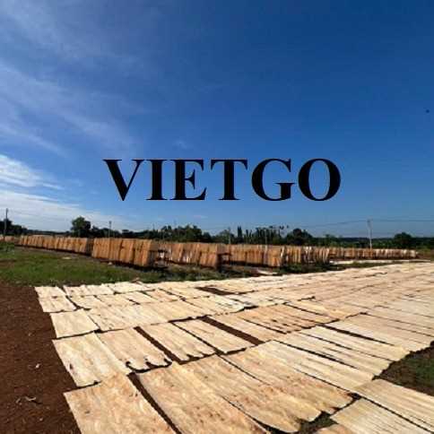 Thương vụ xuất khẩu ván bóc cao su sang thị trường Ấn Độ