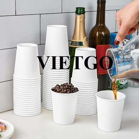 Thương vụ xuất khẩu cốc giấy và bát giấy sang thị trường Hoa Kỳ