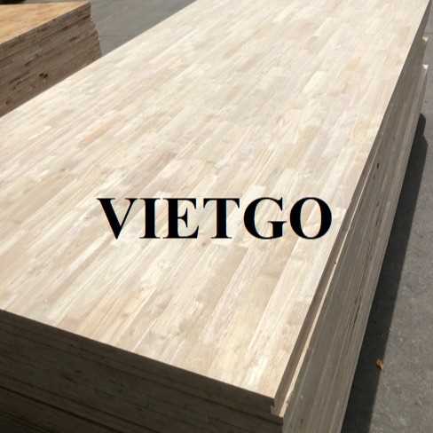 Thương vụ xuất khẩu gỗ ghép thanh sang thị trường Ấn Độ