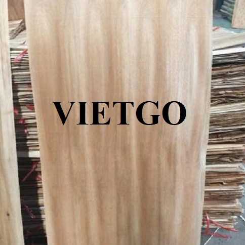 Thương vụ xuất khẩu ván bóc sang thị trường Ấn Độ