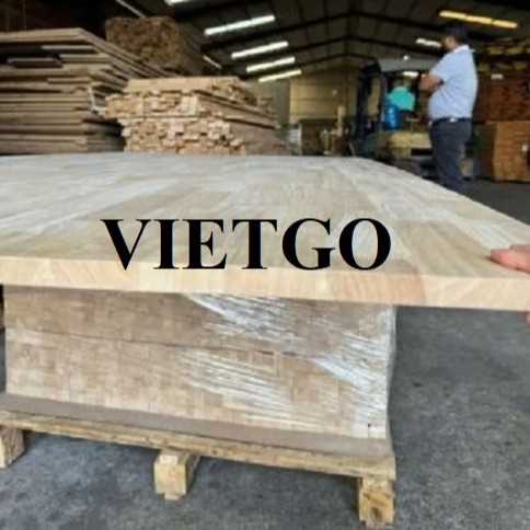 Thương vụ xuất khẩu gỗ ghép thanh cao su sang thị trường Ấn Độ