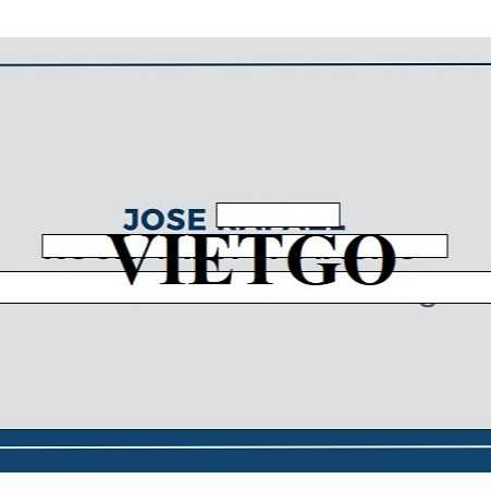 Vị doanh nhân người Venezuela đang cần tìm kiếm đại diện thương mại tại Việt Nam