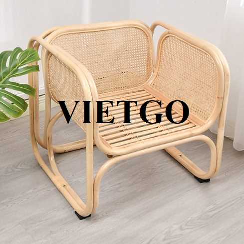 Cơ hội xuất khẩu ghế mây tre đan sang thị trường Ấn Độ
