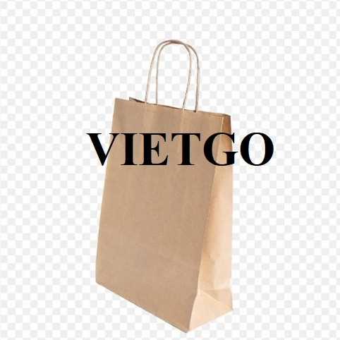 Thương vụ xuất khẩu sản phẩm túi giấy đến thị trường Ấn Độ