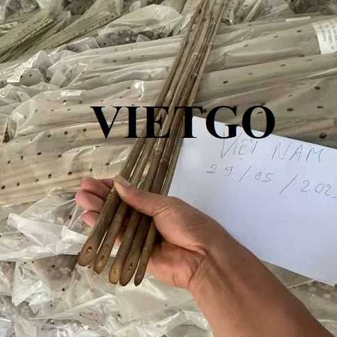 Đơn hàng xuất khẩu gậy tre sang thị trường Hàn Quốc