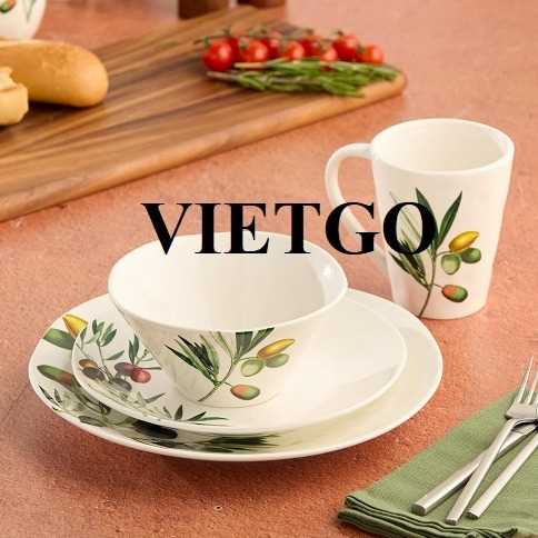 Đơn hàng hợp tác xuất khẩu đồ gốm sứ sang thị trường Mỹ
