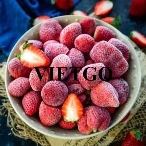 Cơ hội hợp tác xuất khẩu dâu tây đông lạnh đến thị trường UAE
