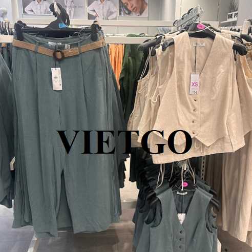 Thương vụ xuất khẩu quần áo thời trang tồn kho sang thị trường Nam Phi