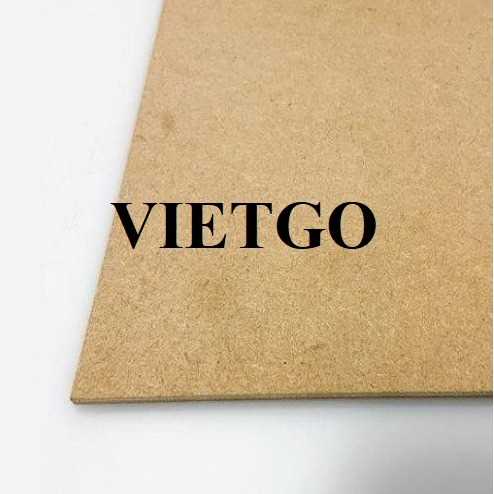 Cơ hội hợp tác xuất khẩu ván MDF tới thị trường Ấn Độ