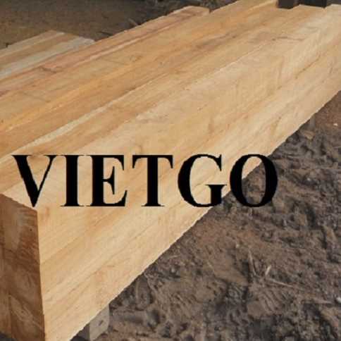 Thương vụ xuất khẩu gỗ teak xẻ sang thị trường Ấn Độ 