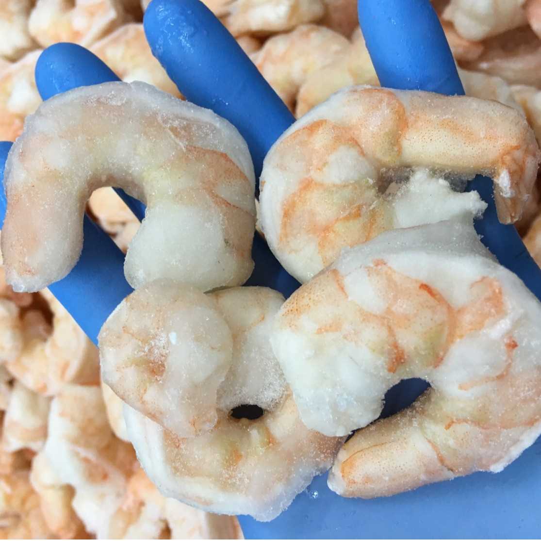 I want to buy frozen cooked Vannamei shrimps