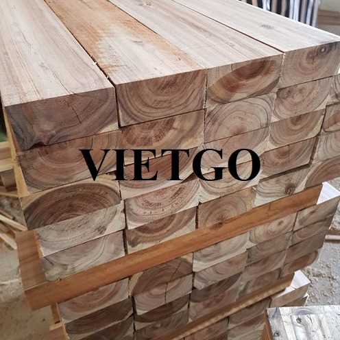 Thương vụ xuất khẩu sản phẩm gỗ keo xẻ đến thị trường Malaysia