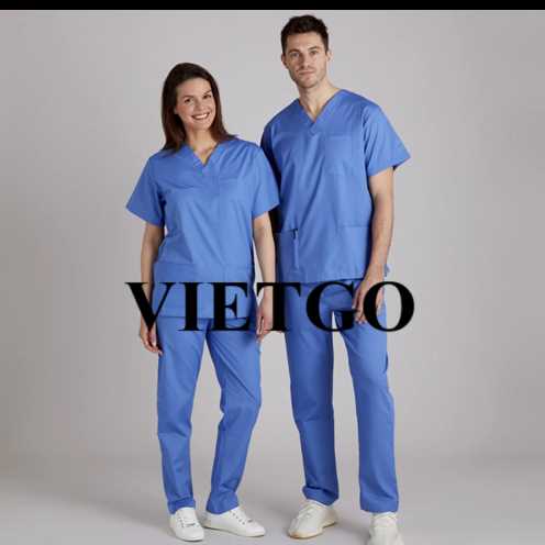 Đơn hàng xuất khẩu đồng phục y tá sang thị trường Úc và Ấn Độ