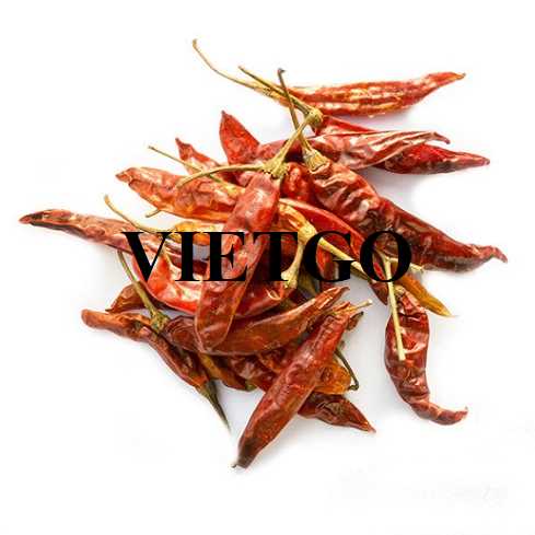 Cơ hội hợp tác xuất khẩu ớt khô đến thị trường Nepal    