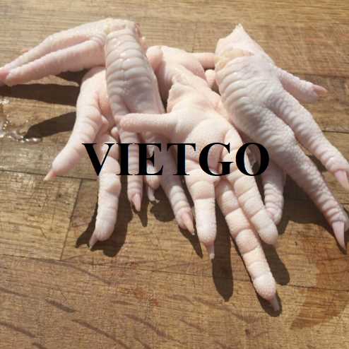 Cơ hội hợp tác xuất khẩu chân gà đến thị trường Trung Quốc