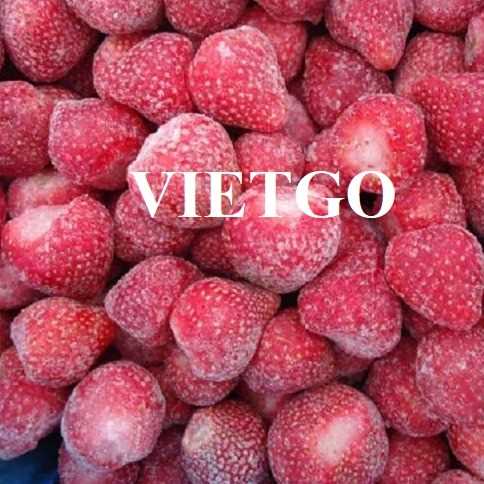 Thương vụ xuất khẩu dâu tây đông lạnh sang thị trường Nga