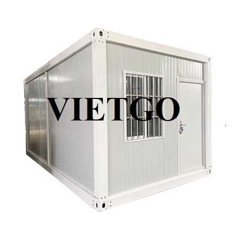 Thương vụ xuất khẩu nhà di động đến thị trường Hoa Kỳ