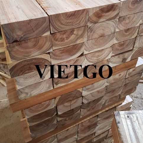 Thương vụ xuất khẩu sản phẩm gỗ keo xẻ đến thị trường Ấn Độ