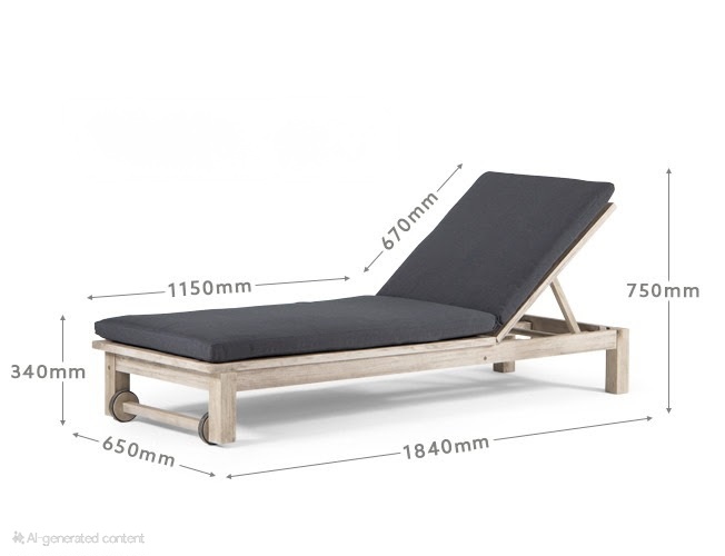 OUTDOOR SUN LOUNGER