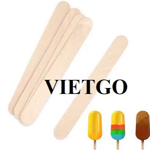 Thương vụ xuất khẩu que kem gỗ đến thị trường Ấn Độ