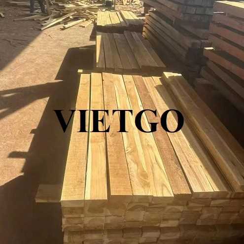 Thương vụ xuất khẩu gỗ teak xẻ sang thị trường Trung Quốc