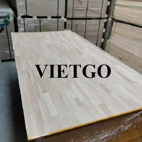 Thương vụ xuất khẩu gỗ ghép thanh sang thị trường Ấn Độ