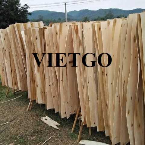 Thương vụ xuất khẩu ván bóc sang thị trường Ấn Độ