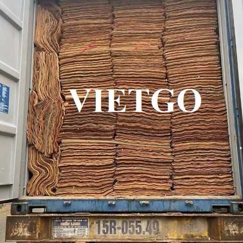 Thương vụ xuất khẩu ván bóc sang thị trường Ấn Độ